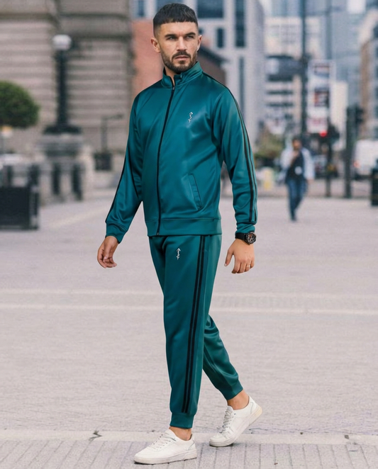 EMERALD GREEN TRACKSUIT - Tee Spoilers